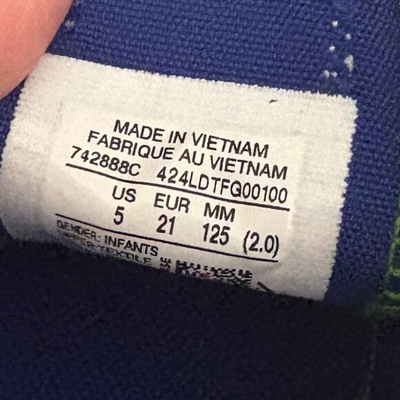 Converse Chuck Taylor V Ox Baby Shoes - US5 - Picture 5 of 5